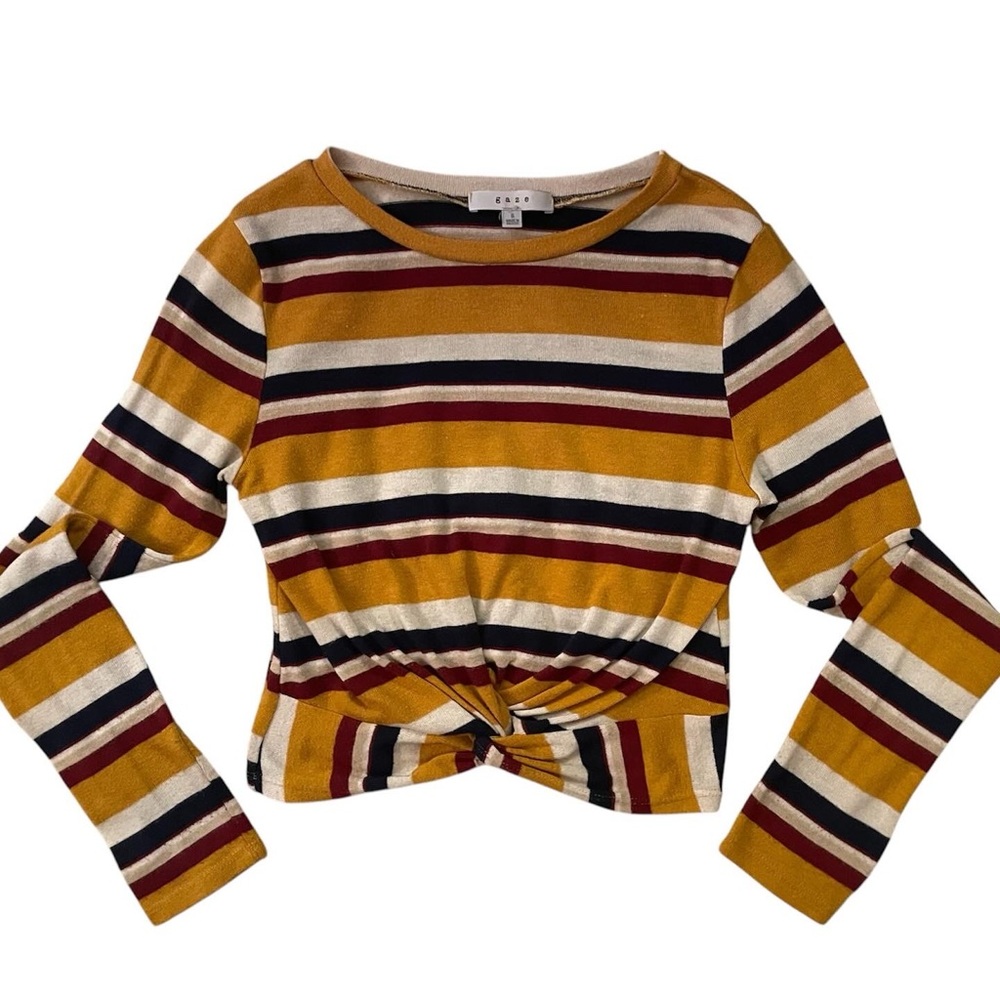 Long Sleeve Stripped Shirt